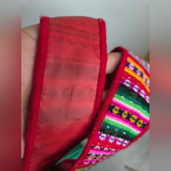 Meche Correa 19"x19" Large Shopping Bag with Manta Inca- Multicolor Straps - Picture 8 of 11